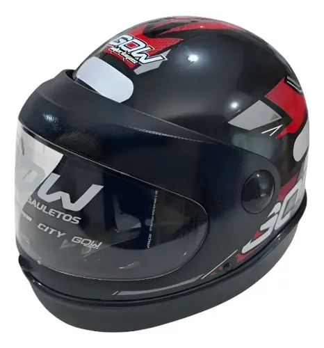 Capacete Motociclista Gow Interlagos Com Viseira Automatica