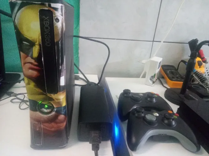 Xbox slim completo leia a descrição 
