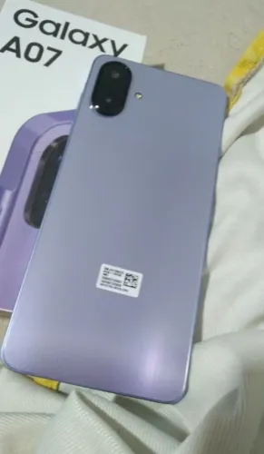 Celular Galaxy Samsung A0 7 novo com Nota fiscal caixa e carregador tudo certinho .