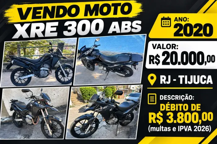 Vendo xre 300