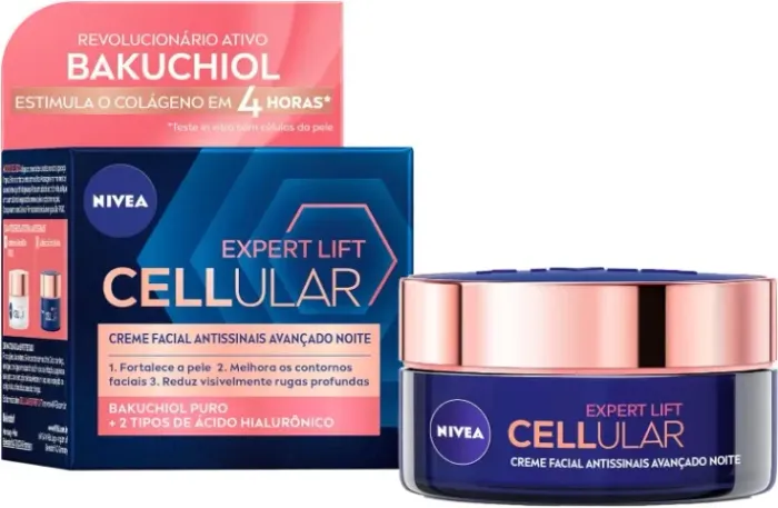 NIVEA Facial Cellular Expert Lift Antissinais Avançado Noite 50 ml 