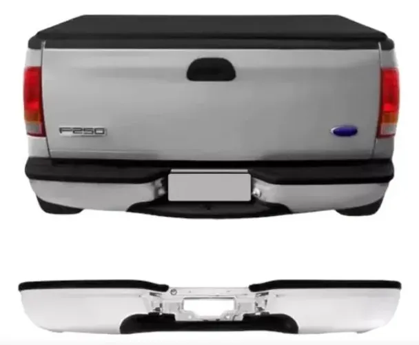Parachoque traseiro F250 Completo - Cromado / Novo