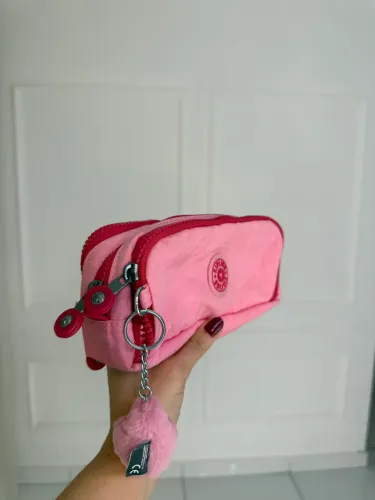 Estojo Kipling Rosa Original 