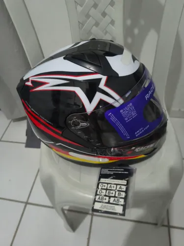 Capacete race tech Alemanha