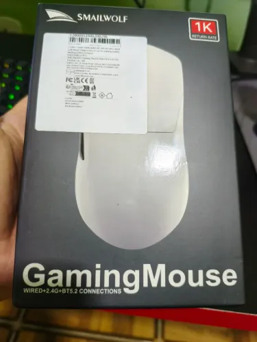 Mouse sem fio com dock Smailwolf M3 pro+