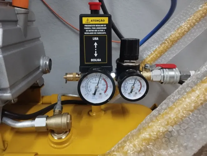 Compressor 127v 50l 8 pés