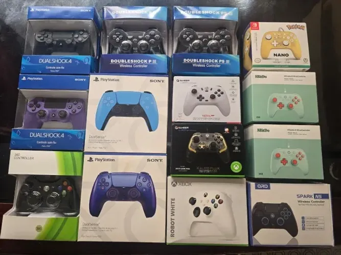 CONTROLE JOYSTICK PARA PS3, PS4, PS5, XBOX 360, XBOX ONE E PC GAMER - TAGUATINGA SUL
