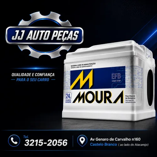 Bateria Moura 60GD - 60 Ah ( 2 ANOS )