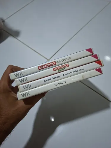 Lote Wii Simulação e Família PAL Francês - 4 jogos