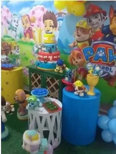 Pegue e monte Patrulha canina