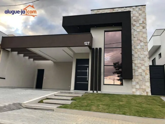 Casa com 3 dormitórios à venda, 160 m² por R$ 1.160.000 - Condomínio Terras do Vale - Caça