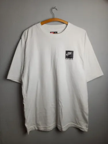CAMISETA NIKE AIR 100% ALGODÃO BRANCA G