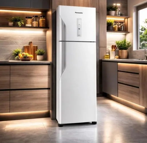 GELADEIRA PANASONIC IDEAL+ 391L BRANCA- LACRADA COM NOTA E GARANTIA PELO FABRICANTE 