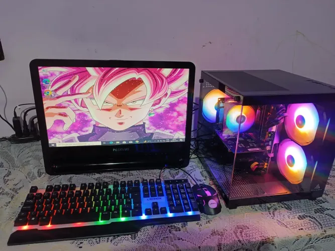 PC COMPLETO GAMER XEON 16GB SSD PLACA DE VÍDEO  ACEITO CARTÃO DO GARANTIA 1500$