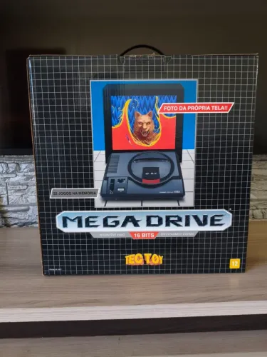 Mega Drive TecToy 2017 Completo na Caixa + Quase 600 Jogos