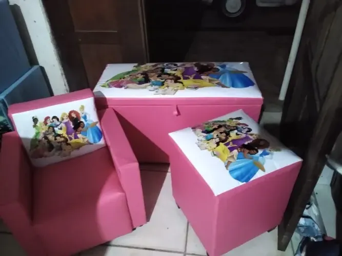 Baus personalizados 80x40 - Qualquer personagem - Fazemos entregas!