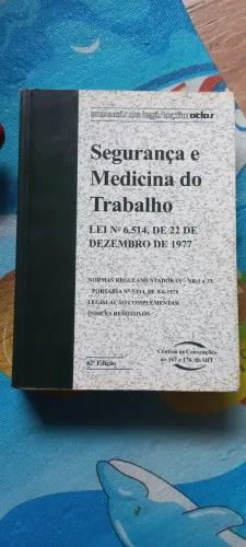 Livro segurança e medicina do trabalho