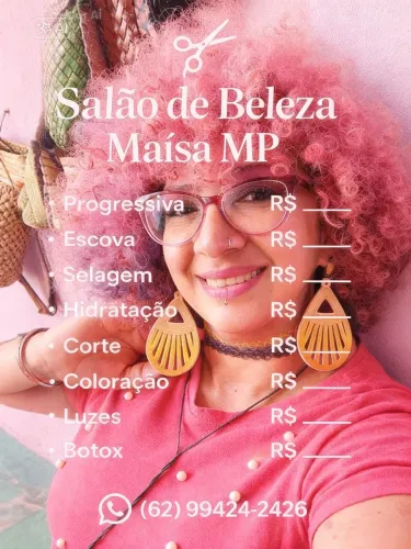 Cabeleireira a domicílio Maysa MP
