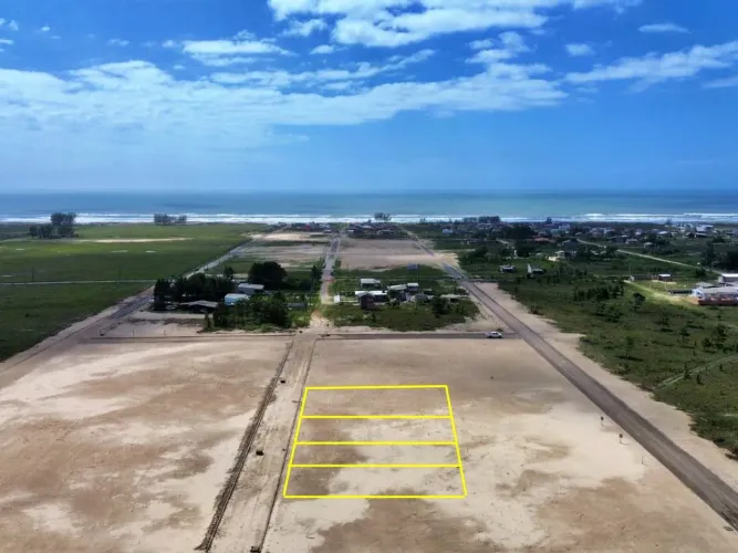 Terrenos praia Xangri-lá dos Mares a 780m da Beira Mar
