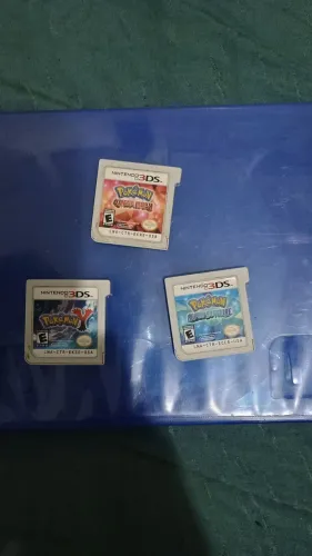 Jogos de pokémon Y/omera Ruby/Alpha Saphire 3ds