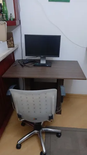 Kit Home Office - Mesa + Cadeira + Monitor 21"