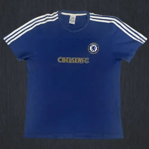 Camisa Chelsea Adidas Algodão Azul 2006/07 Tamanho G - Casual Torcedor
