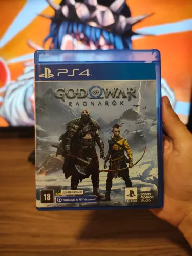 God of War 4 e Ragnarok PS4/PS5 (Upgrade)