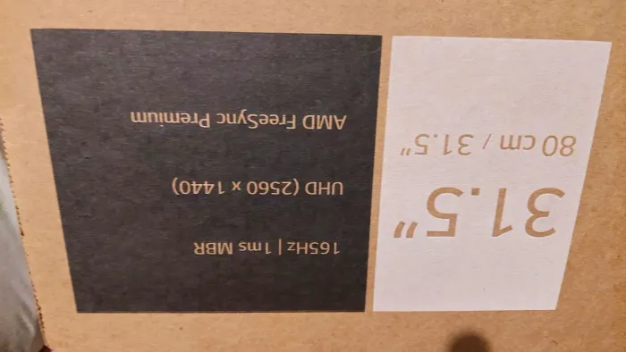 Monitor ultra ger 31.5 quad hd 165hz