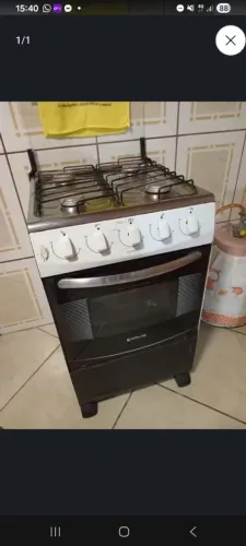 Fogão em bom estado só o forno necessita reparo