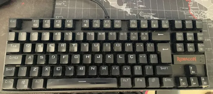 Teclado Red Dragon Kumara Mecânico
