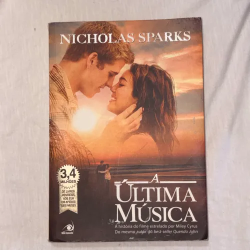 Livro - A ÚLTIMA MÚSICA, de Nicholas Sparks