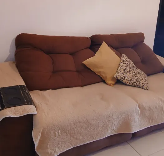 SOFÁ retrátil e reclinável de 3 lugares