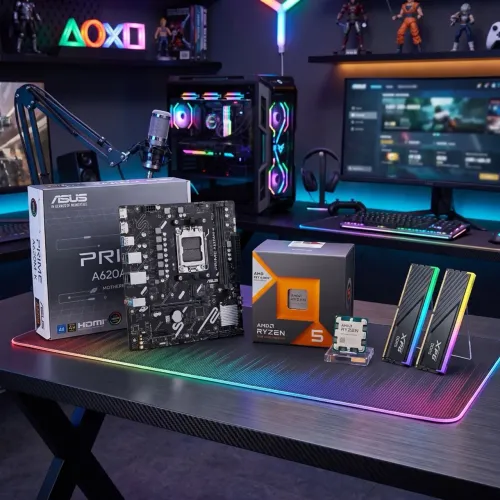 KIT UPGRADE X3D DDR5 RYZEN 5 7600X3D + PLACA MAE ASUS + 16GB DDR5 6000MHZ