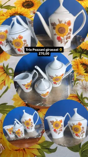 Trio Pozzani policromia girassol