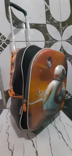 Linda mochila semi nova 3d da Star Wars guerra nas estrelas