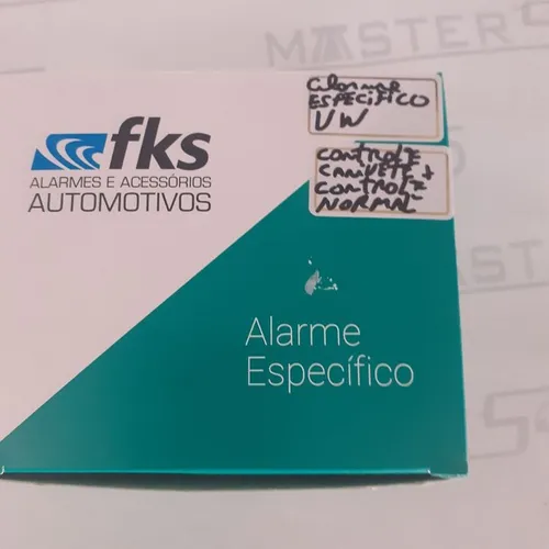 Alarme FKS específico. VW. C/ 1controle canivete e 1normal. Garantia. Novo. Instalado.