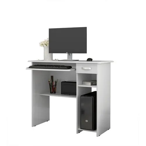 Mesa de Computado Viena Branco Frete Grátis - Até 12x