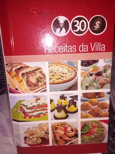 Livro com 5 mini livros de receitas jequiti novo