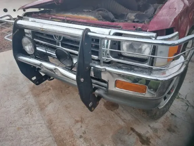 Parachoque Dianteiro Hilux SR5 1998 Cromado 