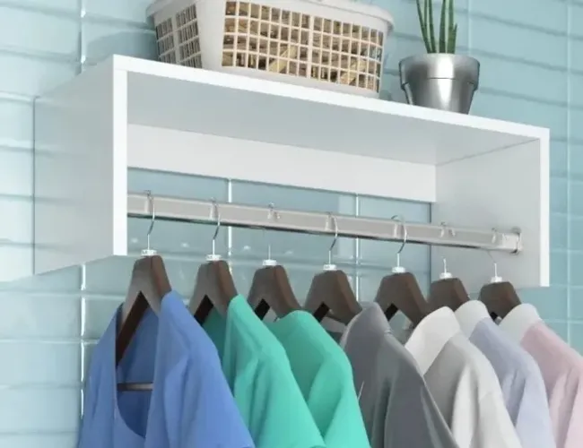 Cabideiro Para Roupas / Closet Multiuso MV Decor