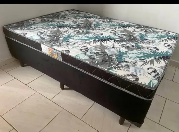 Cama Box Casal com colchãoD20