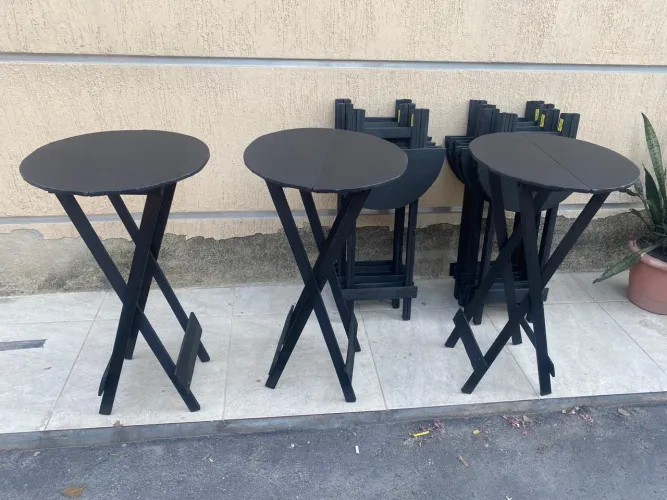 Mesa bistrô dobrável 