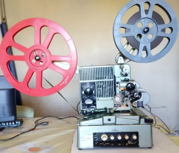 Projetor Cinema 16mm Siemens Model 2000 Completo Telecine (Ótico & Magnético)