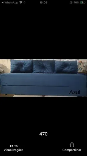 SOFÁ CAMA POR APENAS 470,00