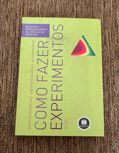 NOVO Livro Como fazer experimentos