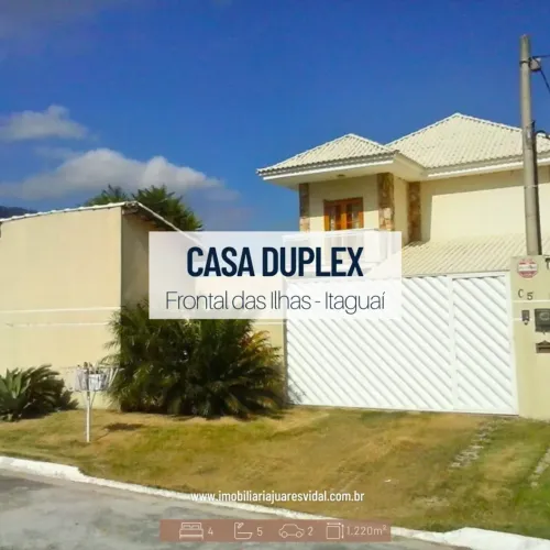Casa no condomínio Frontal das Ilhas - Coroa Grande - Itaguaí