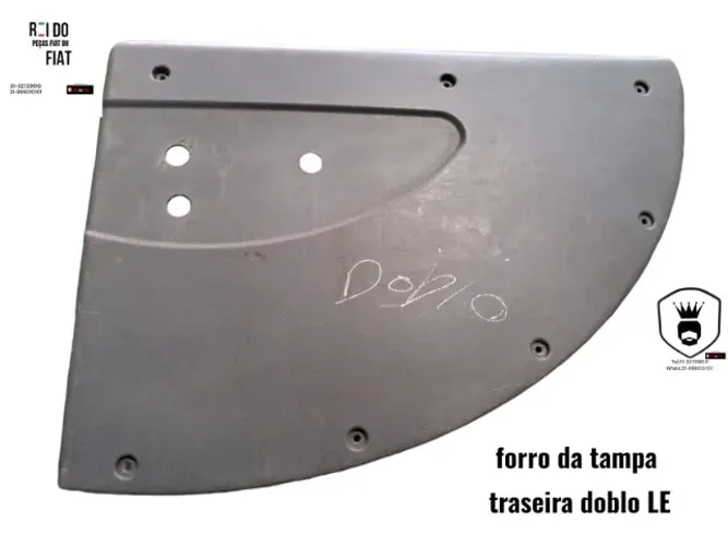 Forro da tampa traseira da Doblo le semi nova original 