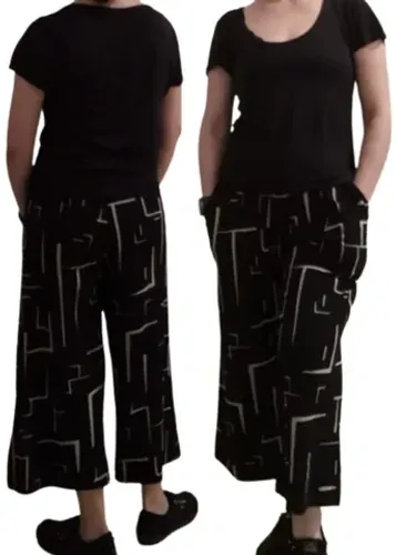 Pantalona curta estampada