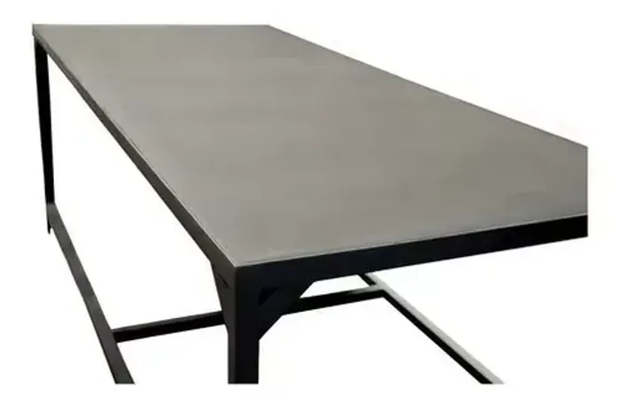 Borracha pra Bancada de Trabalho 140 x 70 x 0,05cm Super Resistente