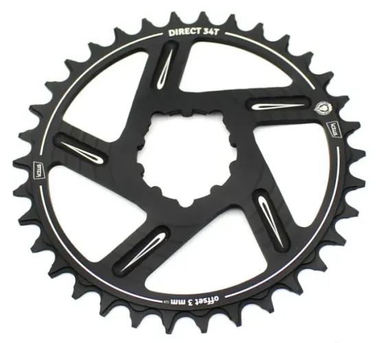 Coroa Única Ictus Direct Mount Pedivela Shimano Slx Xt Xtr Offset 3mm 12v 9930